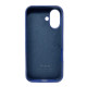 Чохол для смартфона Silicone Full Case AA Open Cam for Apple iPhone 16 39,Navy Blue