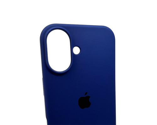 Чохол для смартфона Silicone Full Case AA Open Cam for Apple iPhone 16 39,Navy Blue