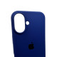 Чохол для смартфона Silicone Full Case AA Open Cam for Apple iPhone 16 39,Navy Blue