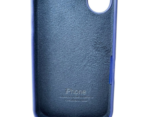 Чохол для смартфона Silicone Full Case AA Open Cam for Apple iPhone 16 39,Navy Blue