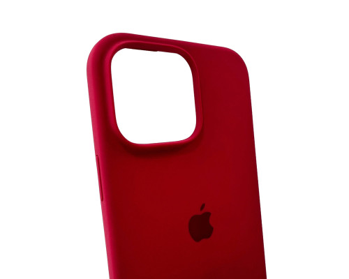 Чохол для смартфона Silicone Full Case AA Open Cam for Apple iPhone 16 Pro 35,Maroon