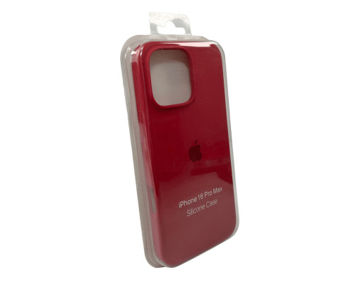 Чохол для смартфона Silicone Full Case AA Open Cam for Apple iPhone 16 Pro 35,Maroon