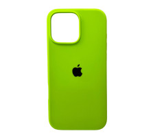 Чохол для смартфона Silicone Full Case AA Open Cam for Apple iPhone 16 Pro Max 24,Shiny Green