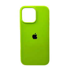 Чохол для смартфона Silicone Full Case AA Open Cam for Apple iPhone 16 Pro Max 24,Shiny Green