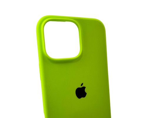 Чохол для смартфона Silicone Full Case AA Open Cam for Apple iPhone 16 Pro Max 24,Shiny Green