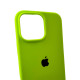 Чохол для смартфона Silicone Full Case AA Open Cam for Apple iPhone 16 Pro Max 24,Shiny Green