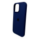 Чохол для смартфона Silicone Full Case AA Open Cam for Apple iPhone 16 Pro Max 39,Navy Blue