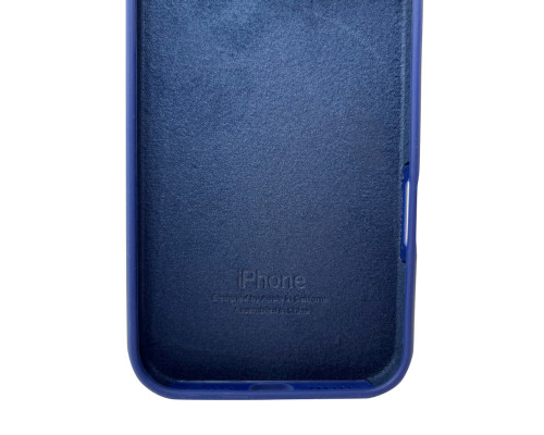 Чохол для смартфона Silicone Full Case AA Open Cam for Apple iPhone 16 Pro Max 39,Navy Blue