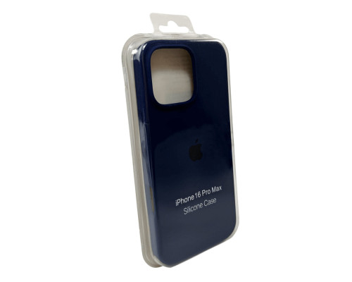 Чохол для смартфона Silicone Full Case AA Open Cam for Apple iPhone 16 Pro Max 39,Navy Blue