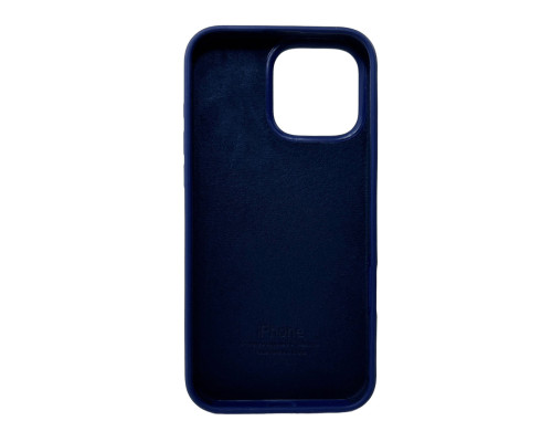 Чохол для смартфона Silicone Full Case AA Open Cam for Apple iPhone 16 Pro Max 39,Navy Blue