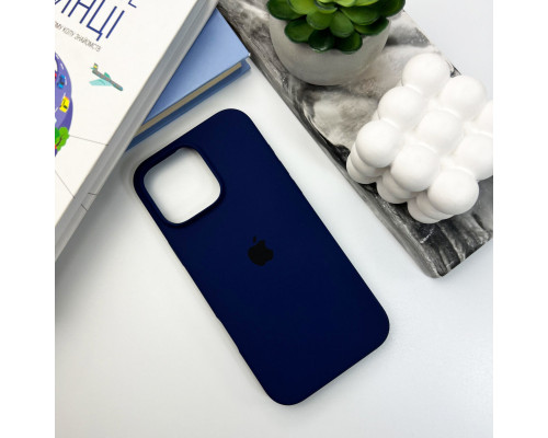 Чохол для смартфона Silicone Full Case AA Open Cam for Apple iPhone 16 Pro Max 39,Navy Blue