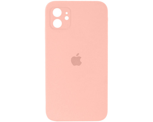 Чохол для смартфона Silicone Full Case AA Camera Protect for Apple iPhone 11 37,Grapefruit