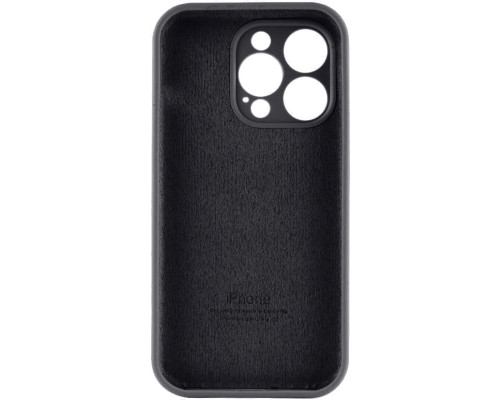 Чохол для смартфона Silicone Full Case AA Camera Protect for Apple iPhone 13 Pro 14,Black