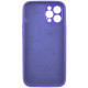 Чохол для смартфона Silicone Full Case AA Camera Protect for Apple iPhone 11 Pro Max 22,Dark Purple