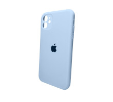 Чохол для смартфона Silicone Full Case AA Camera Protect for Apple iPhone 11 Pro Max кругл 27,Mist Blue