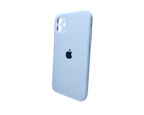 Чохол для смартфона Silicone Full Case AA Camera Protect for Apple iPhone 11 Pro Max кругл 27,Mist Blue