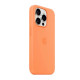 Чохол для смартфона Silicone Full Case AAA MagSafe IC for iPhone 15 Orange