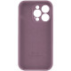 Чохол для смартфона Silicone Full Case AA Camera Protect for Apple iPhone 15 Pro Max 60,Taro Purple