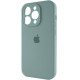 Чохол для смартфона Silicone Full Case AA Camera Protect for Apple iPhone 16 Pro Max 46,Pine Green