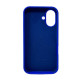 Чохол для смартфона Silicone Full Case AA Open Cam for Apple iPhone 16 45,Shiny Blue