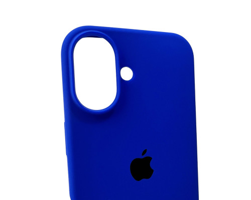 Чохол для смартфона Silicone Full Case AA Open Cam for Apple iPhone 16 45,Shiny Blue