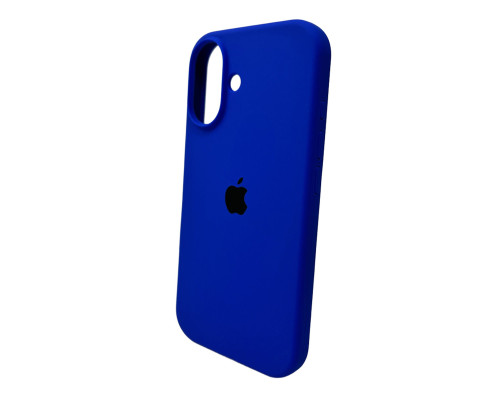 Чохол для смартфона Silicone Full Case AA Open Cam for Apple iPhone 16 45,Shiny Blue