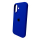 Чохол для смартфона Silicone Full Case AA Open Cam for Apple iPhone 16 45,Shiny Blue