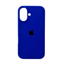 Чохол для смартфона Silicone Full Case AA Open Cam for Apple iPhone 16 45,Shiny Blue