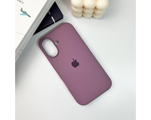 Чохол для смартфона Silicone Full Case AA Open Cam for Apple iPhone 16 60,Taro Purple