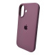 Чохол для смартфона Silicone Full Case AA Open Cam for Apple iPhone 16 60,Taro Purple