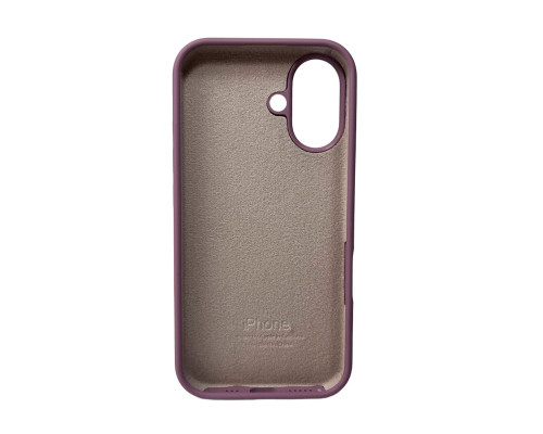 Чохол для смартфона Silicone Full Case AA Open Cam for Apple iPhone 16 60,Taro Purple