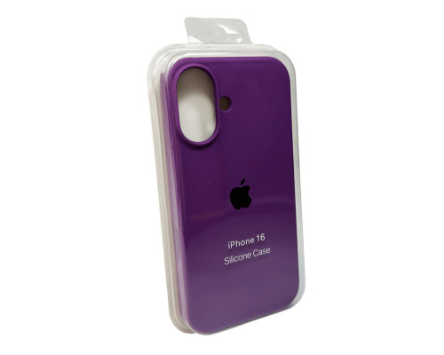 Чохол для смартфона Silicone Full Case AA Open Cam for Apple iPhone 16 19,Purple