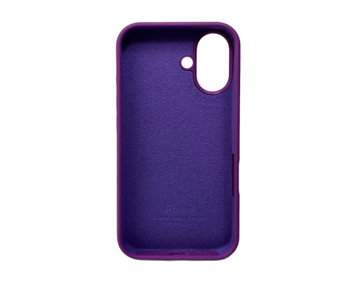 Чохол для смартфона Silicone Full Case AA Open Cam for Apple iPhone 16 19,Purple