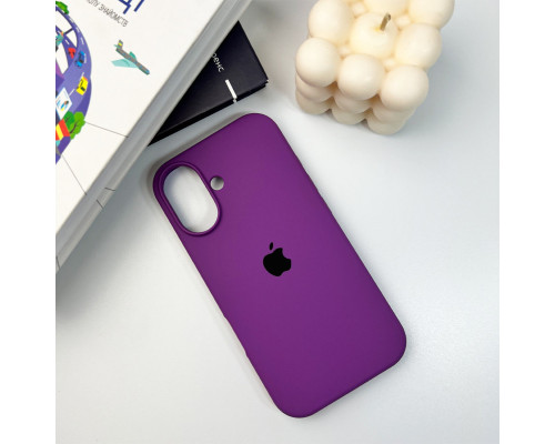 Чохол для смартфона Silicone Full Case AA Open Cam for Apple iPhone 16 19,Purple