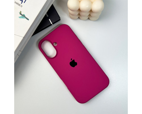 Чохол для смартфона Silicone Full Case AA Open Cam for Apple iPhone 16 32,Dragon Fruit