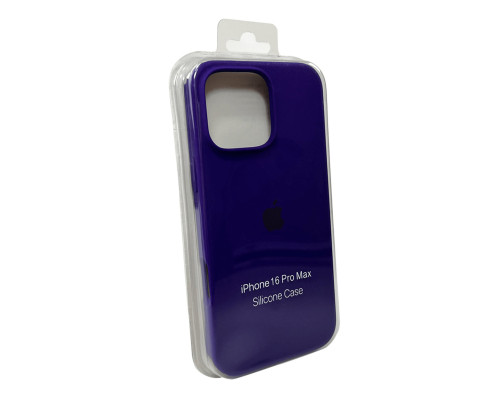 Чохол для смартфона Silicone Full Case AA Open Cam for Apple iPhone 16 Pro 22,Dark Purple