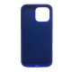 Чохол для смартфона Silicone Full Case AA Open Cam for Apple iPhone 16 Pro Max 45,Shiny Blue