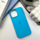 Чохол для смартфона Silicone Full Case AA Open Cam for Apple iPhone 16 Pro Max 38,Surf Blue