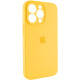 Чохол для смартфона Silicone Full Case AA Camera Protect for Apple iPhone 13 Pro 56,Sunny Yellow