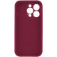 Чохол для смартфона Silicone Full Case AA Camera Protect for Apple iPhone 15 Pro Max 47,Plum