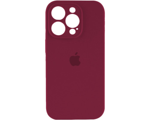 Чохол для смартфона Silicone Full Case AA Camera Protect for Apple iPhone 15 Pro Max 47,Plum