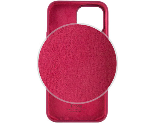 Чохол для смартфона Silicone Full Case AA Open Cam for Apple iPhone 15 Pro Max 35,Maroon