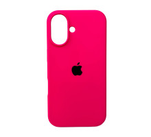 Чохол для смартфона Silicone Full Case AA Open Cam for Apple iPhone 16 23,Shiny Pink