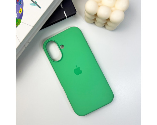 Чохол для смартфона Silicone Full Case AA Open Cam for Apple iPhone 16 30,Spearmint