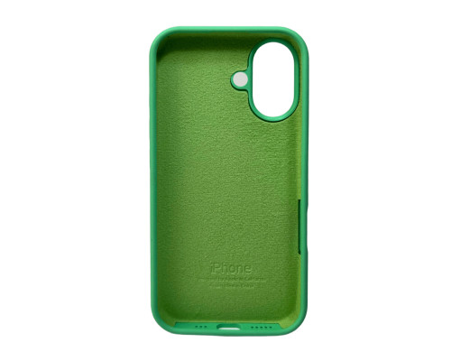 Чохол для смартфона Silicone Full Case AA Open Cam for Apple iPhone 16 30,Spearmint