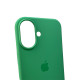 Чохол для смартфона Silicone Full Case AA Open Cam for Apple iPhone 16 30,Spearmint