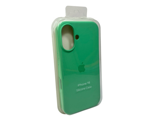 Чохол для смартфона Silicone Full Case AA Open Cam for Apple iPhone 16 30,Spearmint