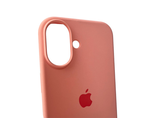 Чохол для смартфона Silicone Full Case AA Open Cam for Apple iPhone 16 37,Grapefruit