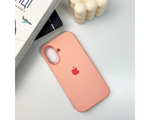 Чохол для смартфона Silicone Full Case AA Open Cam for Apple iPhone 16 37,Grapefruit