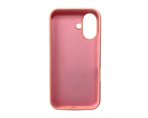 Чохол для смартфона Silicone Full Case AA Open Cam for Apple iPhone 16 37,Grapefruit